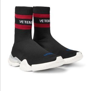 vetements x reebok sock trainer